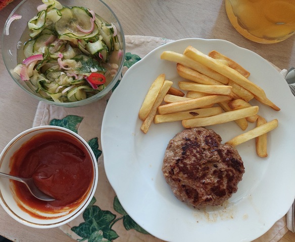 Inselfisch Burger Patty