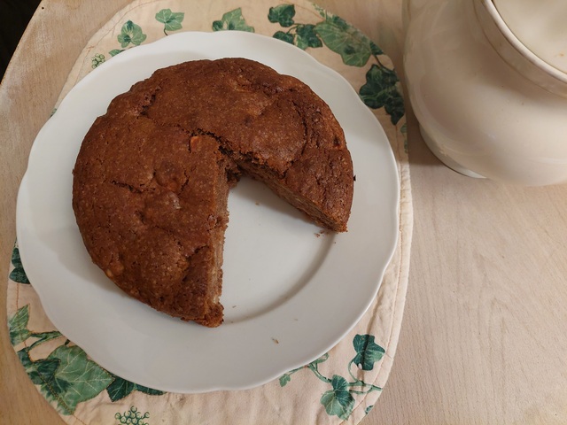 Kleiner Apfel Schokolade Kuchen