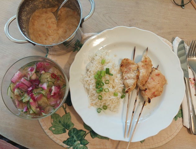 satay dinner